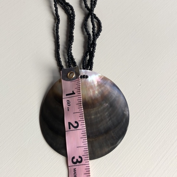 Vintage | Abalone Shell Statement Necklace - Picture 12 of 12